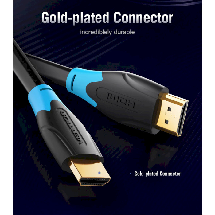 Кабель VENTION Male to Male HDMI v1.4 10м Black (AACBL)