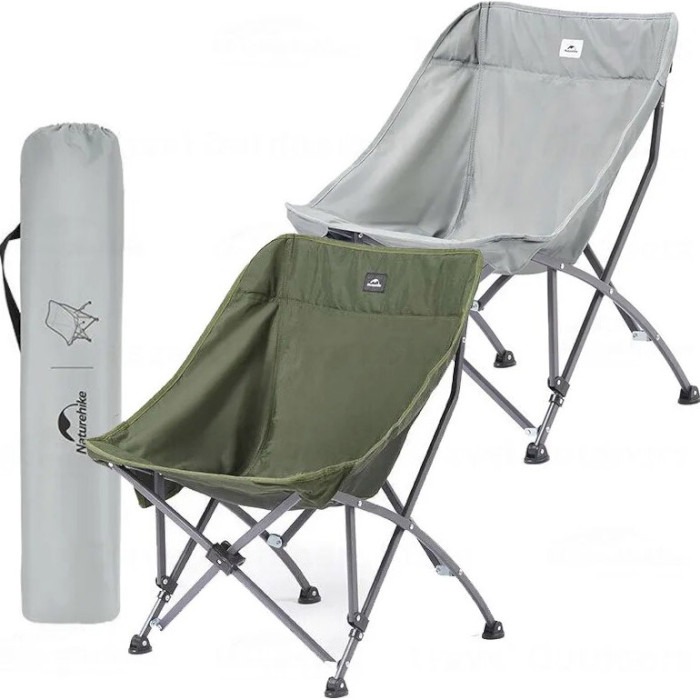 Стілець кемпінговий NATUREHIKE Outdoor Folding Chair Green (CNK23JU0001-GR)