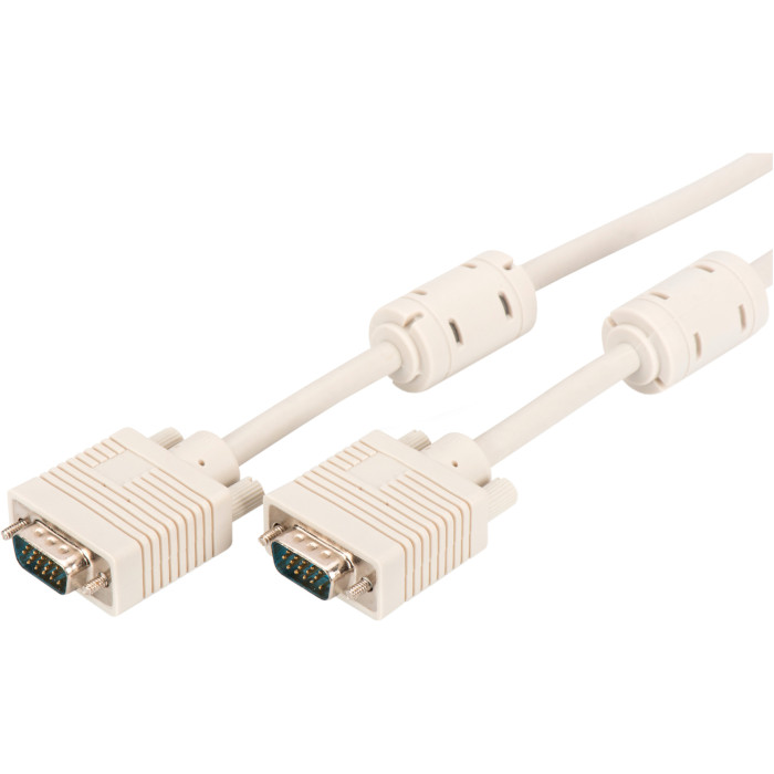 Кабель DIGITUS VGA 3м Beige (AK-310103-030-E)