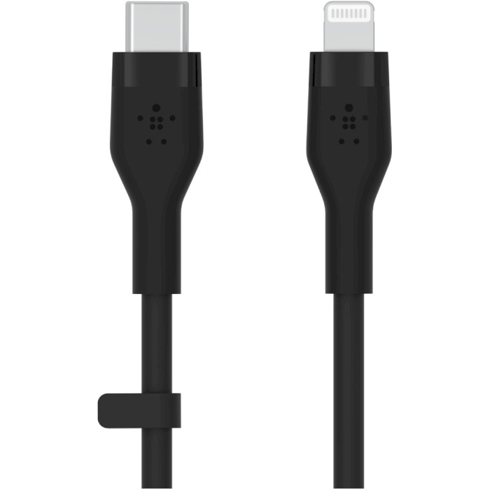 Кабель BELKIN Boost Up Charge Flex USB-C to Lightning 1м Black (CAA009BT1MBK)