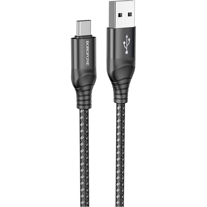 Кабель BOROFONE BX56 Delightful USB-A to Type-C 1м Black