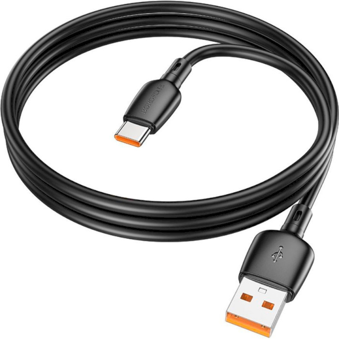 Кабель BOROFONE BX93 Super Power USB-A to USB-C 100W 1м Black