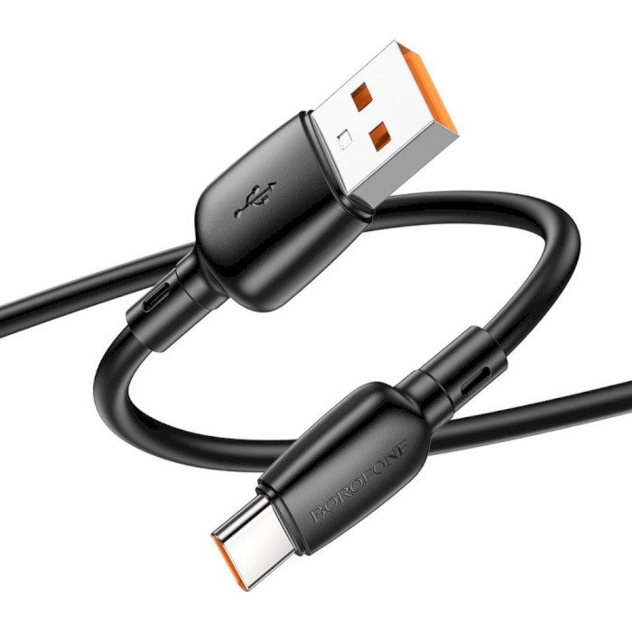 Кабель BOROFONE BX93 Super Power USB-A to USB-C 100W 1м Black