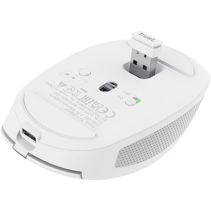 Мышь TRUST Ozaa Compact Multi-Device Wireless White (24933)