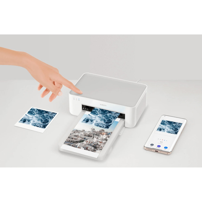 Мобильный фотопринтер XIAOMI Instant Photo Printer 1S Set (BHR6747GL)