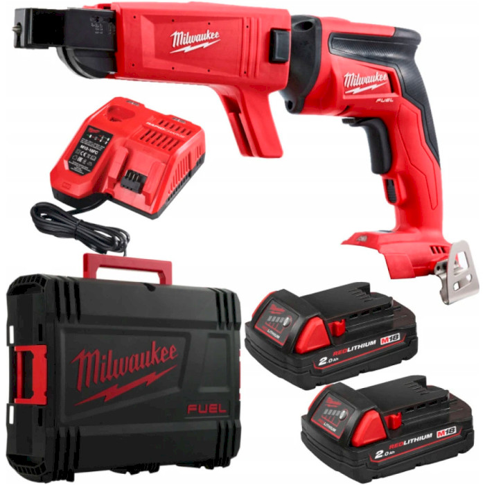 Акумуляторний шурупокрут MILWAUKEE M18 FSGC-202X 2 АКБ 2Ah, ЗП, кейс (4933459199)