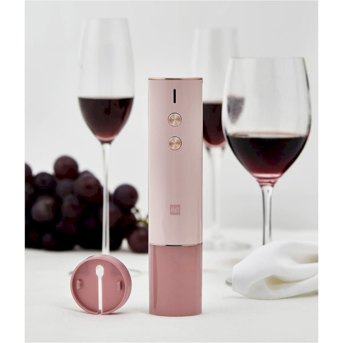 Електричний штопор XIAOMI HUOHOU Electric Wine Bottle Opener Pink (HU0121)