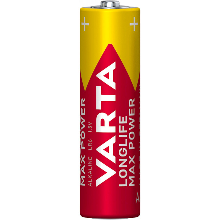 Батарейка VARTA Longlife Max Power AA 4шт/уп (04706 101 404)
