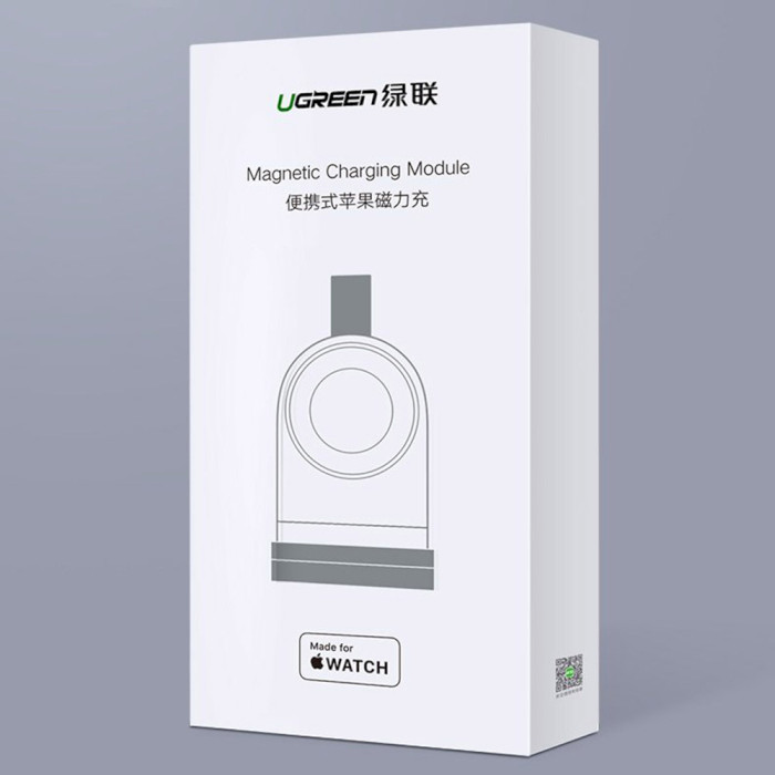 Беспроводное зарядное устройство UGREEN CD144 Magnetic Charging Module for Apple Watch USB-A (50944)