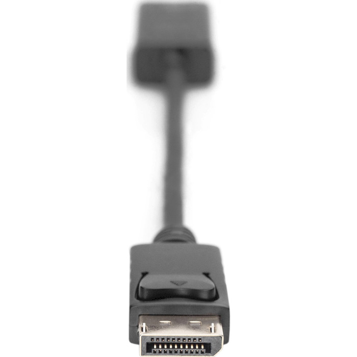 Адаптер DIGITUS Active Male to Female Converter DisplayPort - HDMI v2.0 Black (AK-340415-002-S)