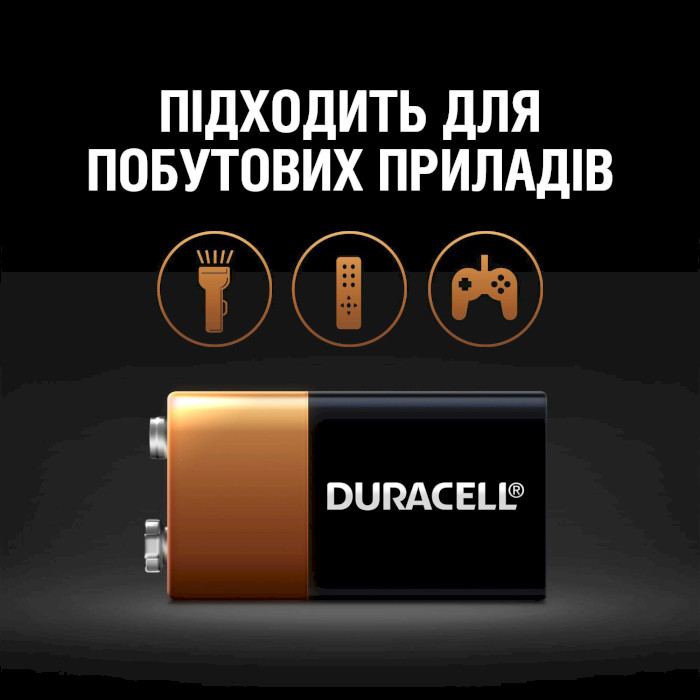 Батарейка DURACELL Basic «Крона» (81381920)