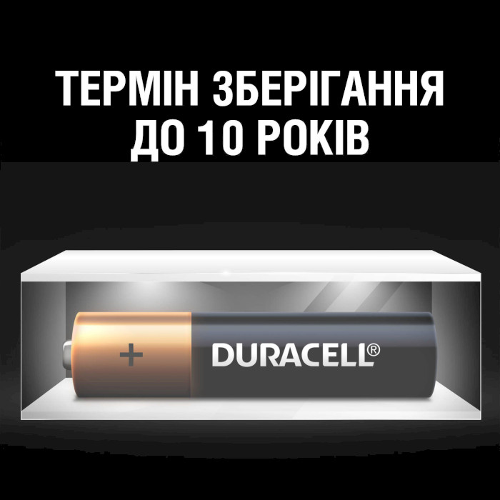Батарейка DURACELL Basic AAA 4шт/уп (81545421)