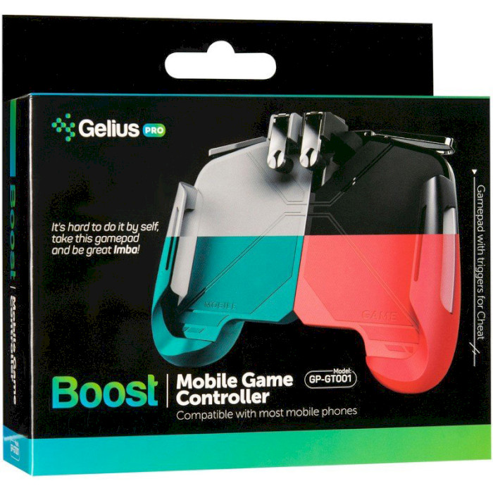 Тригери для смартфона GELIUS Pro Boost GP-GT001 Blue/Red