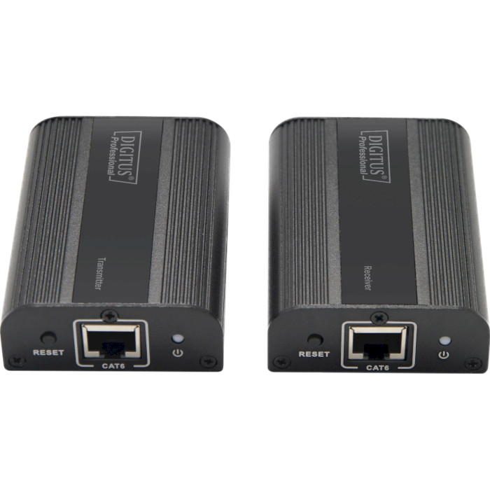 Удлинитель HDMI по витой паре DIGITUS 4K HDMI Extender Set HDMI v2.0 Black (DS-55204)