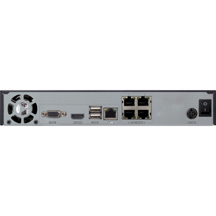 Видеорегистратор сетевой 4-канальный PROVISION-ISR NVR5-4100PXN(MM)