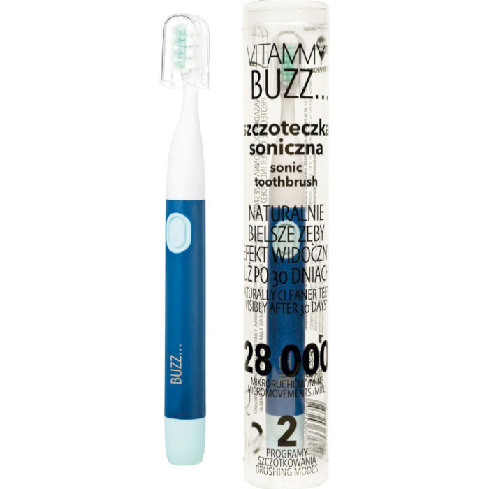 Електрична дитяча зубна щітка VITAMMY Buzz Mint/Blue