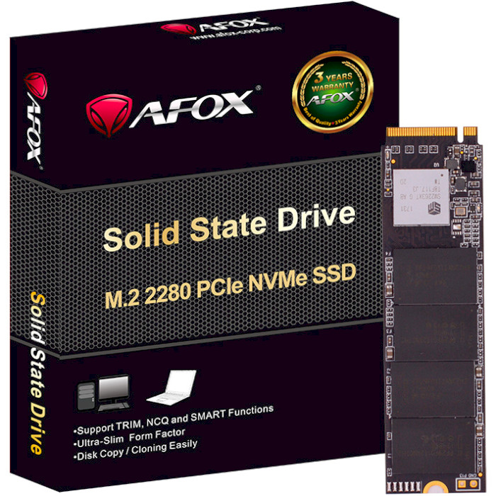 SSD диск AFOX ME300 1TB M.2 NVMe (ME300-1000GN)
