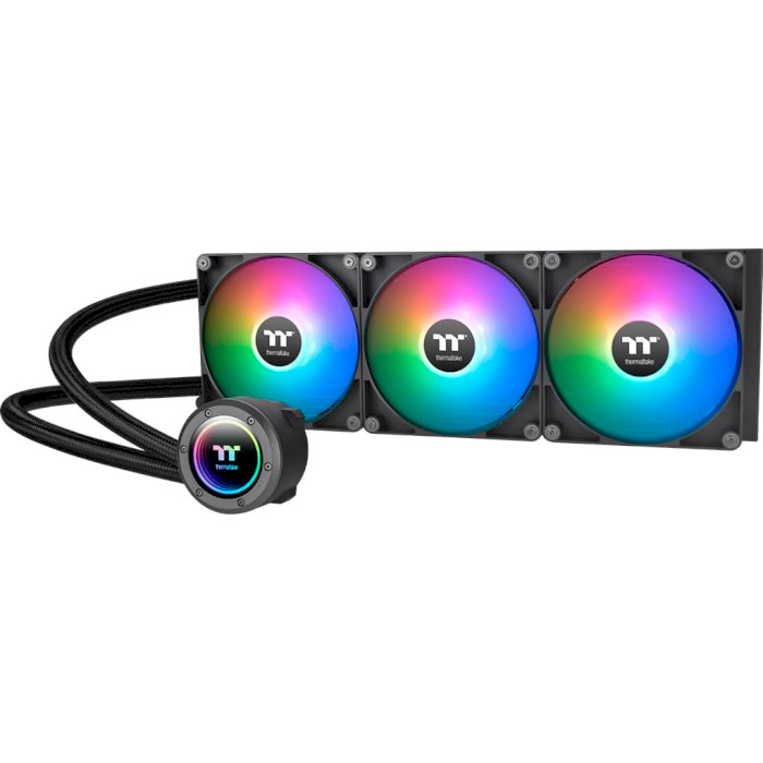 Система водяного охлаждения THERMALTAKE TH420 V2 ARGB Sync AIO Black (CL-W376-PL14SW-A)