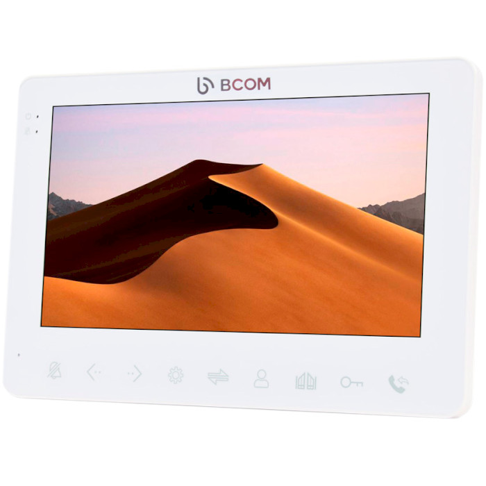 Відеодомофон BCOM BD-780FHD White + BT-400FHD Black