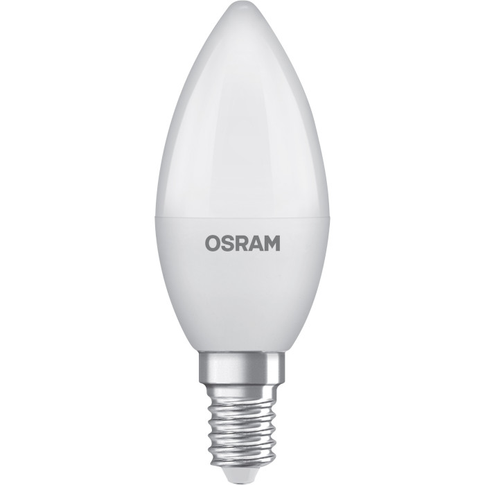 Лампочка LED OSRAM LED Base B40 E14 4.9W 2700K 220V (3 шт. в комплекті) (4099854047091)