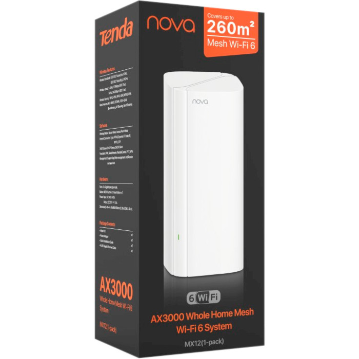 Wi-Fi Mesh система TENDA Nova MX12