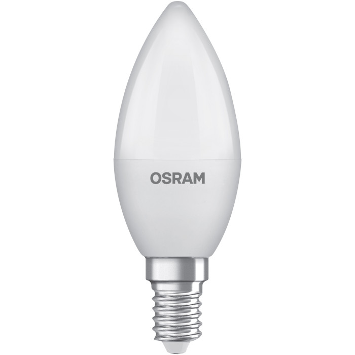 Лампочка LED OSRAM LED Base B40 E14 4.9W 2700K 220V (4 шт. в комплекті) (4058075819474)