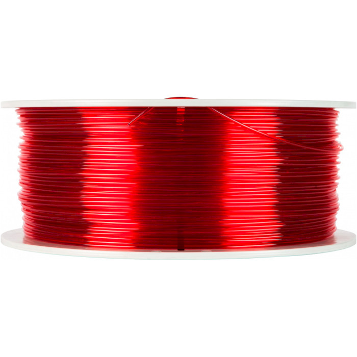 Пластик (филамент) для 3D принтера VERBATIM PETG 1.75mm, 1кг, Transparent Red (55054)