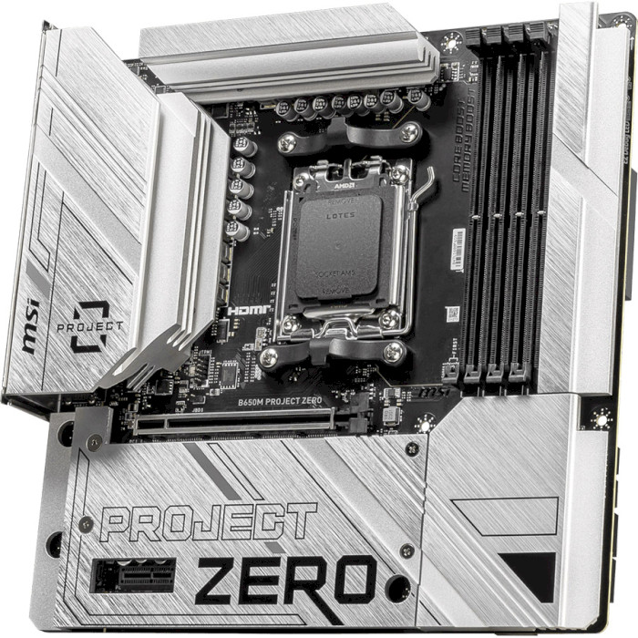 Материнська плата MSI B650M Project Zero