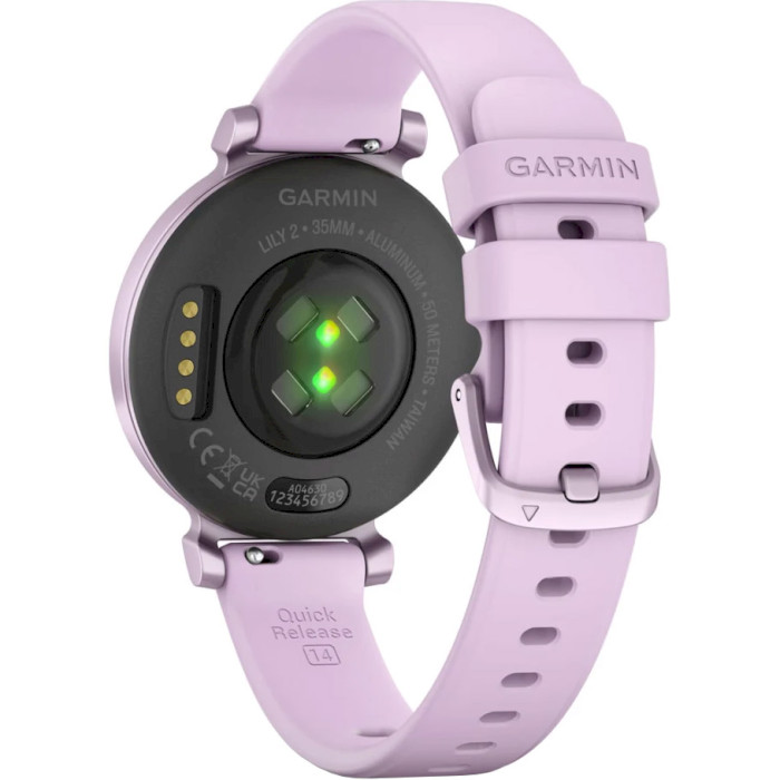 Смарт-годинник GARMIN Lily 2 Metallic Lilac with Lilac Silicone Band (010-02839-01)