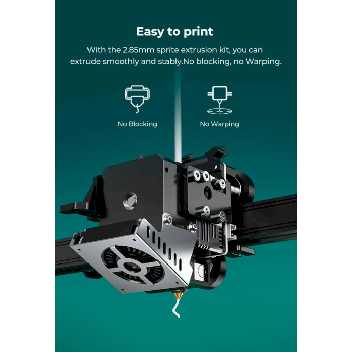 Пластик (филамент) для 3D принтера CREALITY CR-TPR 65A 2.85mm, 1кг, Black (3301090013)