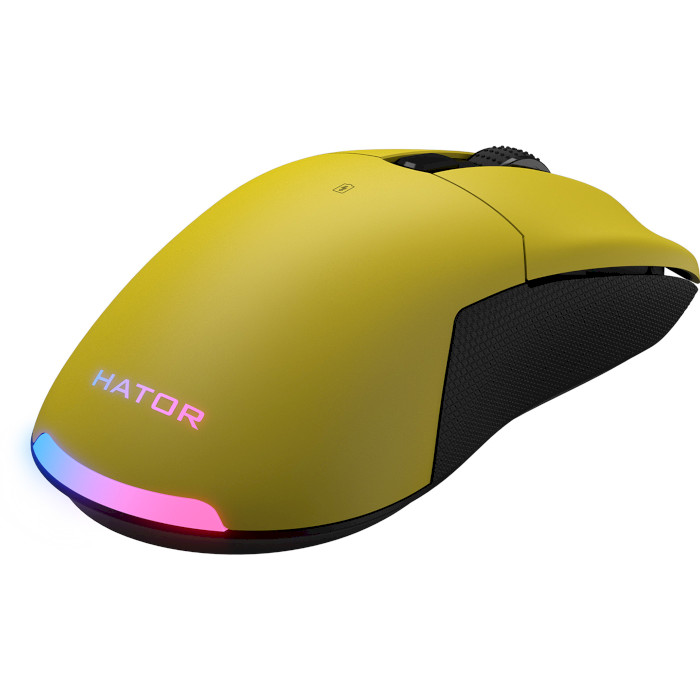 Миша ігрова HATOR Pulsar 2 Pro Wireless Yellow (HTM-532)