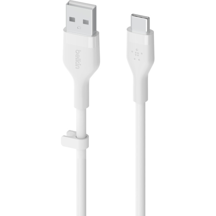 Кабель BELKIN Boost Up Charge Flex USB-A to USB-C 1м White (CAB008BT1MWH)