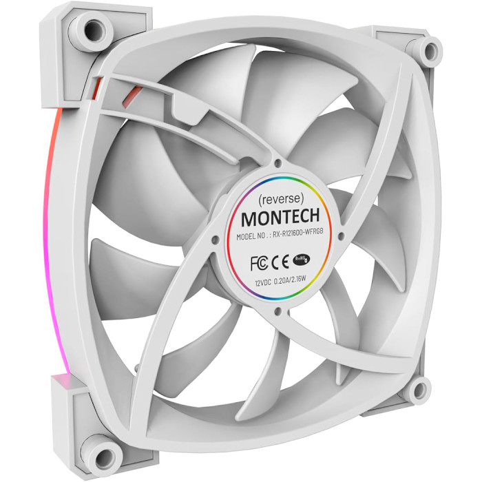 Вентилятор MONTECH RX120 PWM White