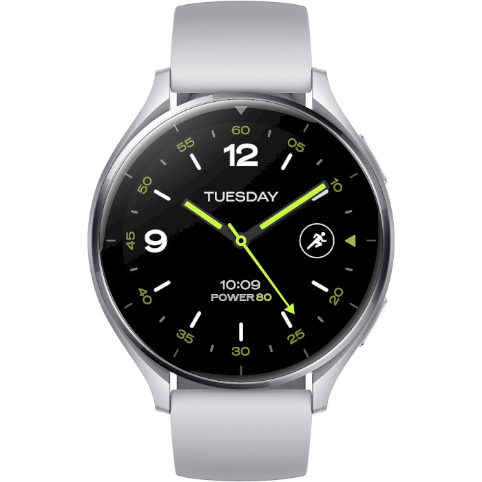 Смарт-часы XIAOMI Watch 2 Silver with Gray TPU Strap (BHR8034GL)