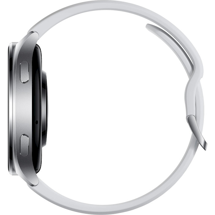 Смарт-годинник XIAOMI Watch 2 Silver with Gray TPU Strap (BHR8034GL)
