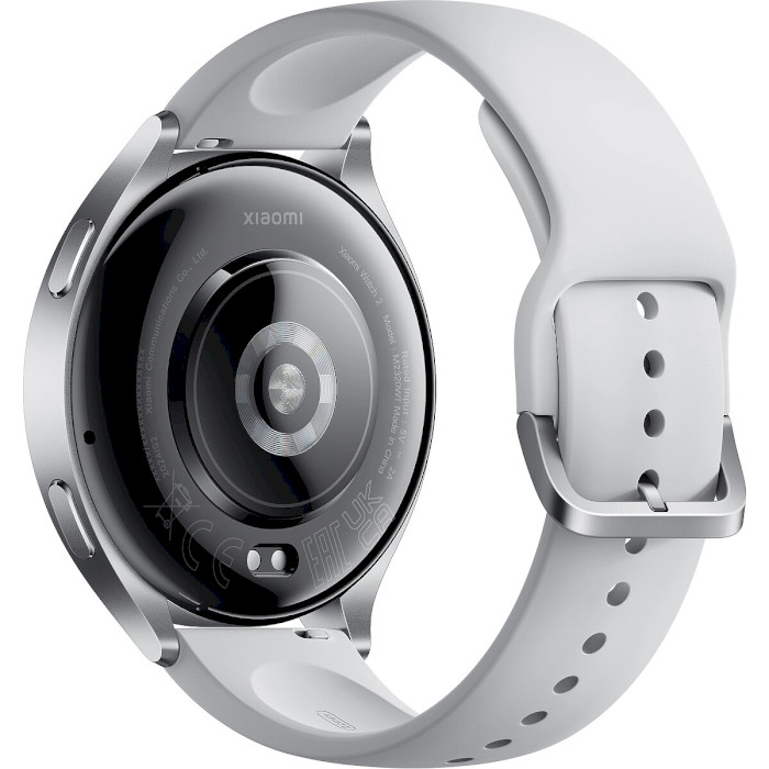 Смарт-годинник XIAOMI Watch 2 Silver with Gray TPU Strap (BHR8034GL)
