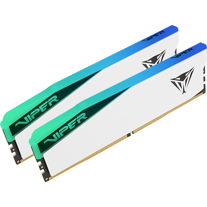 Модуль пам'яті PATRIOT Viper Elite 5 RGB DDR5 6000MHz 48GB Kit 2x24GB (PVER548G60C42KW)
