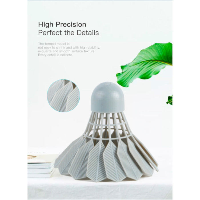 Фотополимерная резина для 3D принтера CREALITY Standard Rigid Resin Plus, 0.5кг, Transparent Green (3302020084)