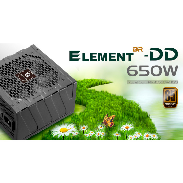 Блок питания 650W HIGHPOWER Element BR-DD (HP1-M650BR-H12S)
