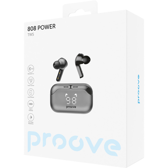 Наушники PROOVE 808 Power Gray