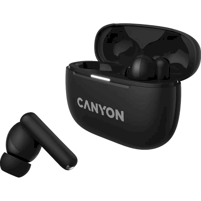 Навушники CANYON OnGo 10 ANC TWS-10 Black
