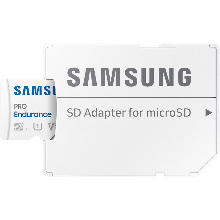 Карта пам'яті SAMSUNG microSDHC Pro Endurance 32GB UHS-I U3 V30 Class 10 + SD-adapter (MB-MJ32KA)