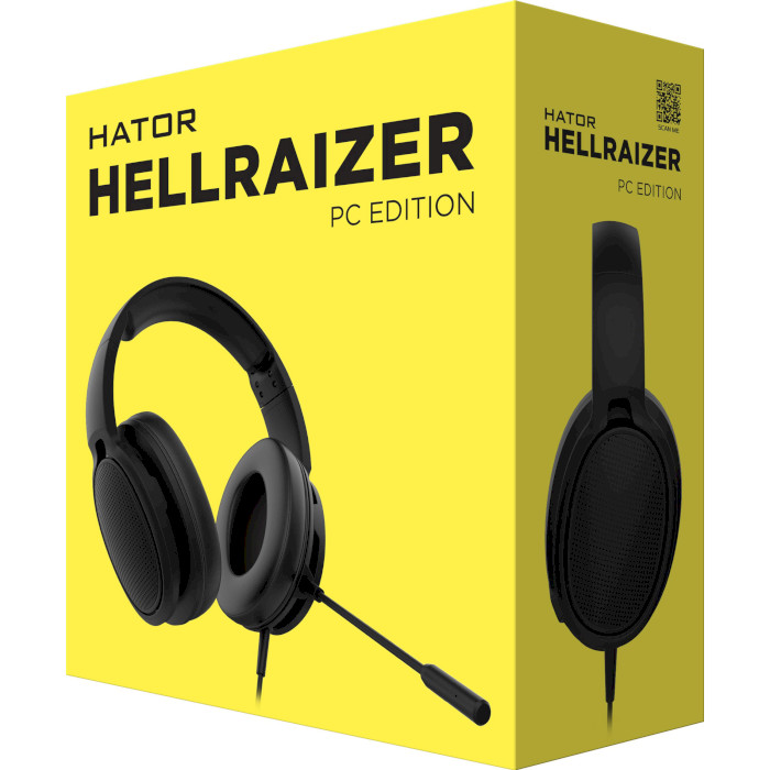 Навушники геймерскі HATOR Hellraizer PC Edition Black (HTA-803)