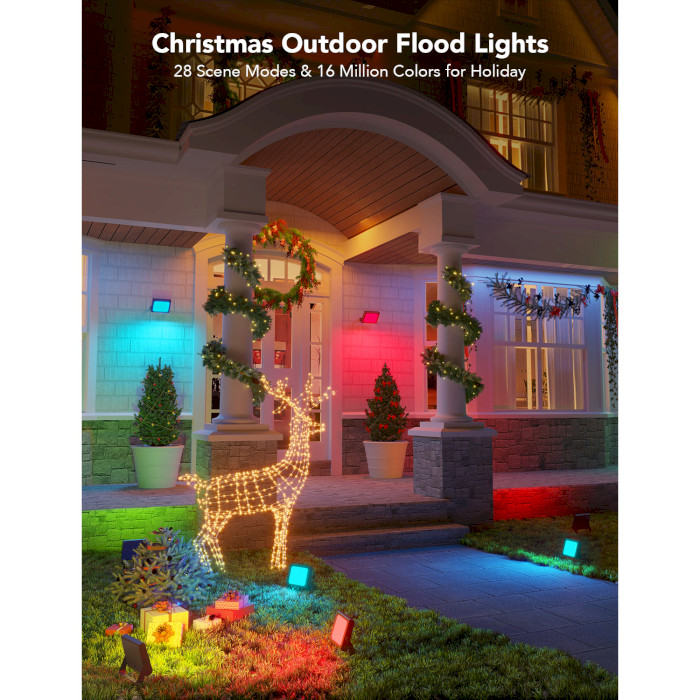 Набір GOVEE H7060 RGBICWW LED Smart Flood Lights (H7060311)