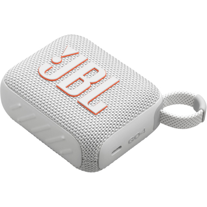 Портативна колонка JBL Go 4 White (JBLGO4WHT)