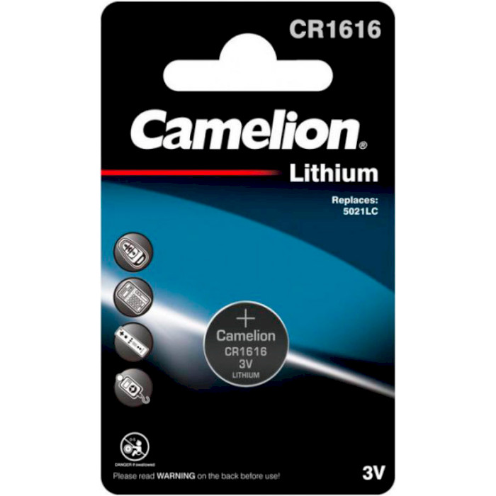 Батарейка CAMELION Lithium CR1616 (13001161)