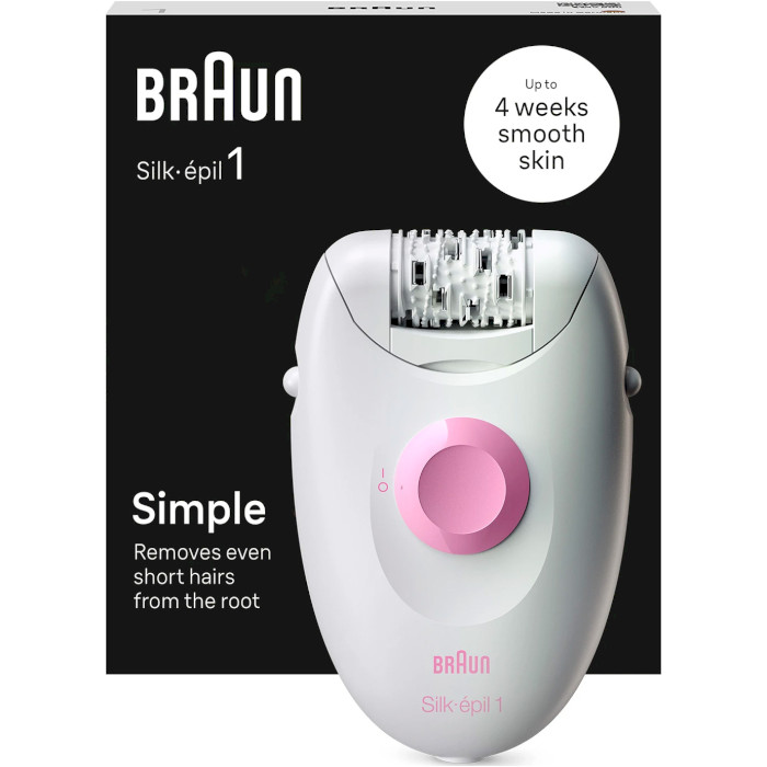 Епілятор BRAUN Silk-epil 1 SE 1-010 (80743151)