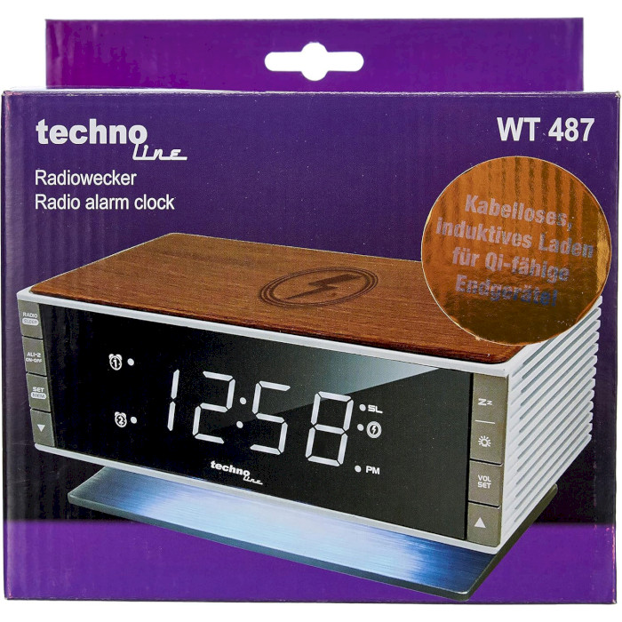 Радіогодинник TECHNOLINE WT487