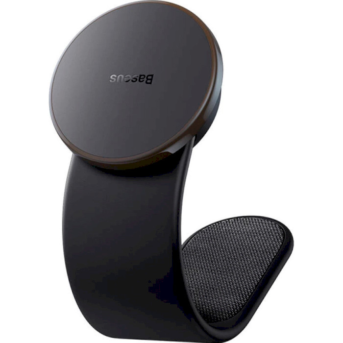 Автотримач для смартфона з бездротовою зарядкою BASEUS C02 Pro Series Magnetic Wireless Charging Car Mount Black (C40156000111-00)