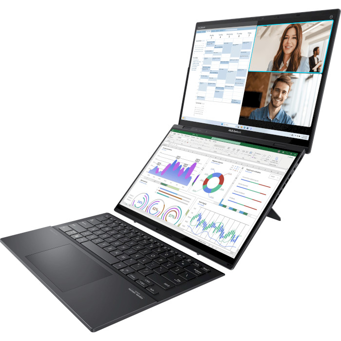 Ноутбук ASUS ZenBook Duo UX8406MA Inkwell Gray (UX8406MA-QL048W)
